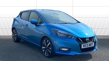 Nissan Micra 1.0 IG-T 92 Tekna 5dr CVT Petrol Hatchback